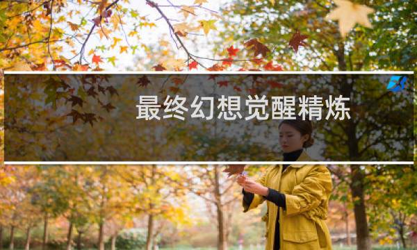 最终幻想觉醒精炼