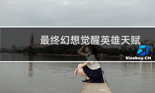 最终幻想觉醒英雄天赋