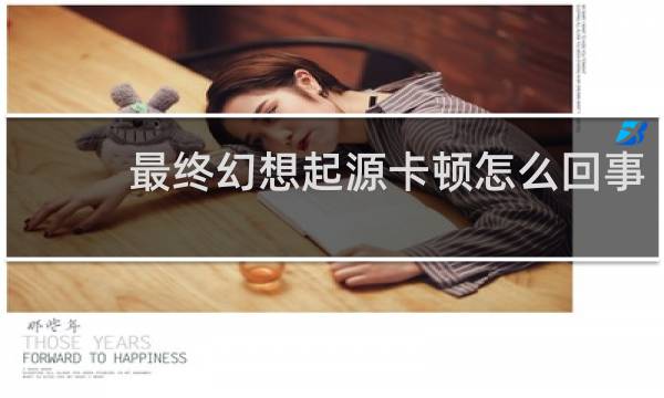 最终幻想起源卡顿怎么回事