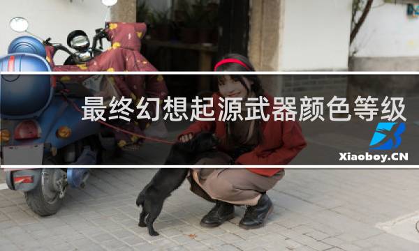 最终幻想起源武器颜色等级