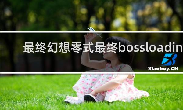 最终幻想零式最终bossloading