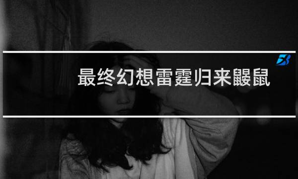 最终幻想雷霆归来鼹鼠