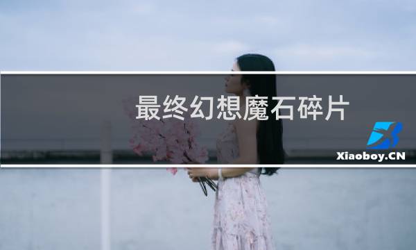 最终幻想魔石碎片
