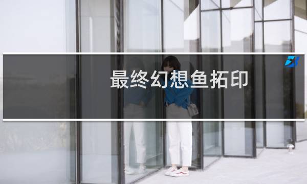 最终幻想鱼拓印
