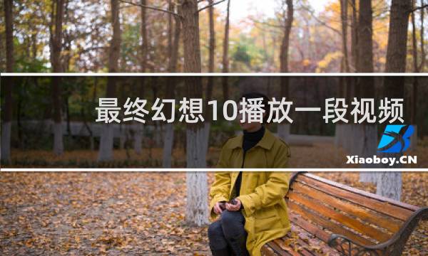 最终幻想10播放一段视频