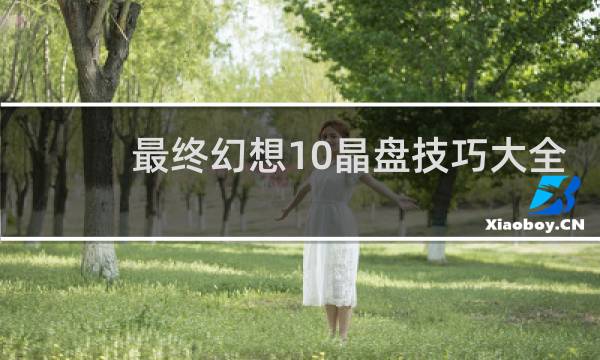 最终幻想10晶盘技巧大全