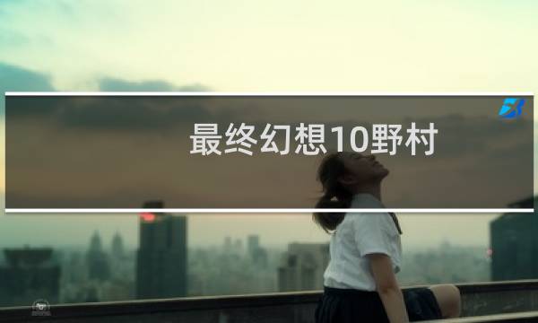 最终幻想10野村