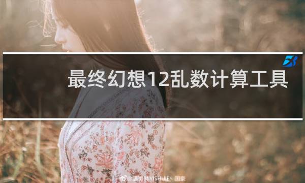 最终幻想12乱数计算工具
