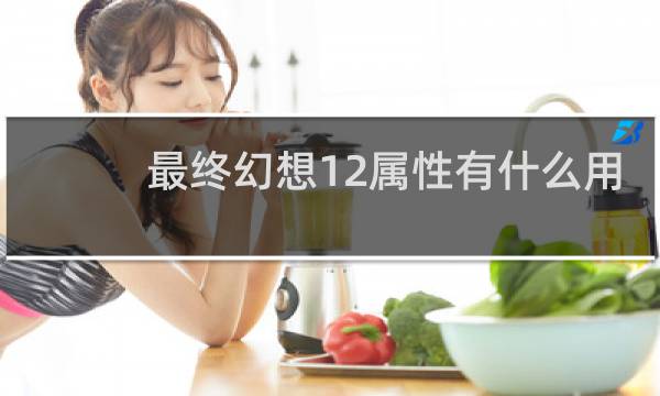 最终幻想12属性有什么用