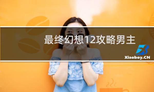 最终幻想12攻略男主