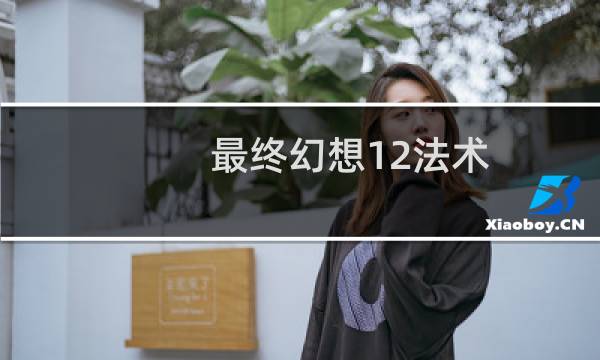 最终幻想12法术