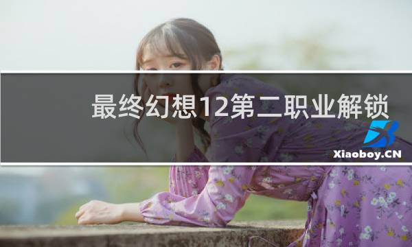 最终幻想12第二职业解锁