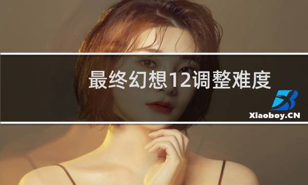 最终幻想12调整难度