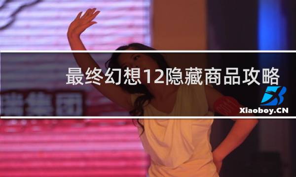 最终幻想12隐藏商品攻略