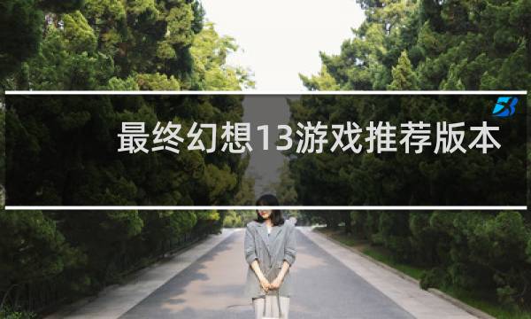 最终幻想13游戏推荐版本