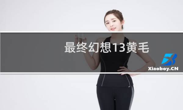 最终幻想13黄毛