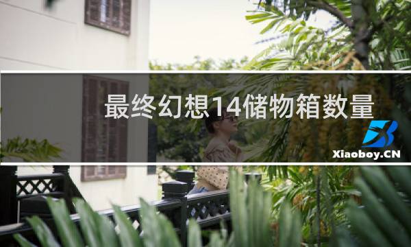 最终幻想14储物箱数量