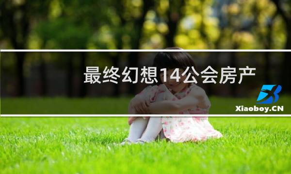 最终幻想14公会房产