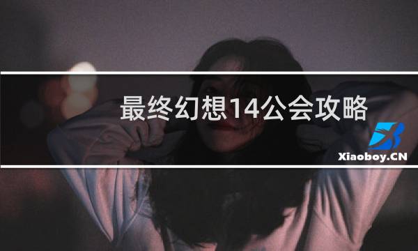 最终幻想14公会攻略