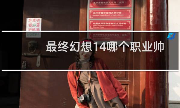 最终幻想14哪个职业帅