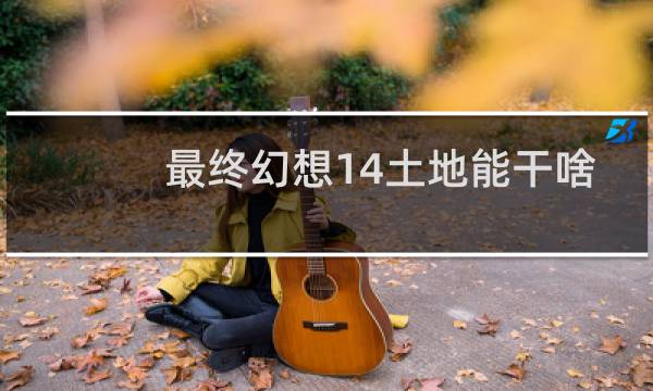 最终幻想14土地能干啥