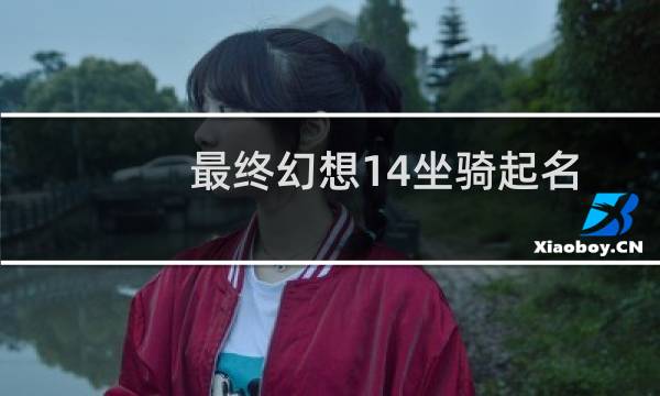 最终幻想14坐骑起名