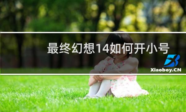 最终幻想14如何开小号