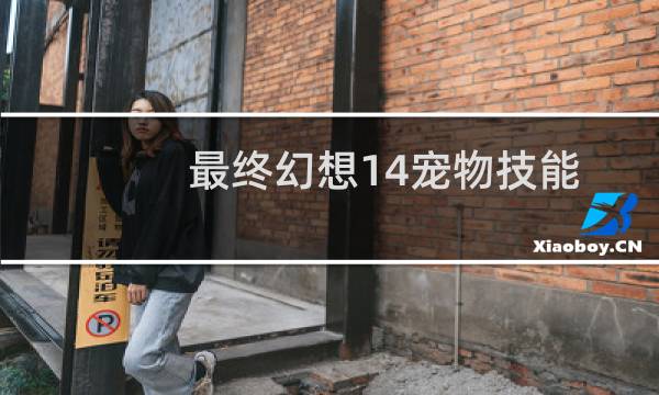 最终幻想14宠物技能