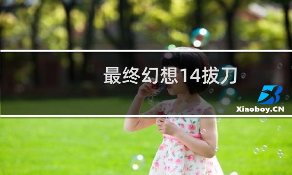 最终幻想14拔刀