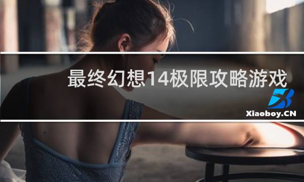 最终幻想14极限攻略游戏