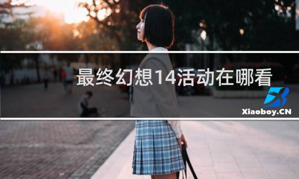 最终幻想14活动在哪看