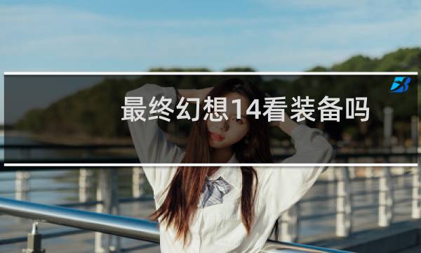 最终幻想14看装备吗