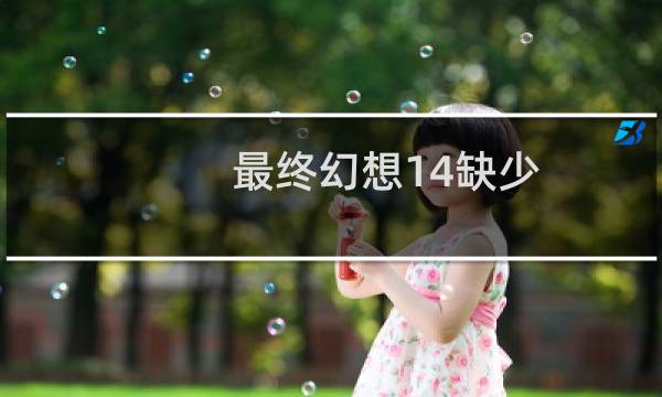最终幻想14缺少