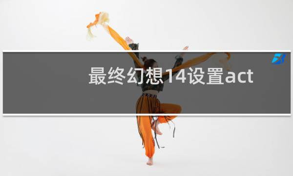 最终幻想14设置act