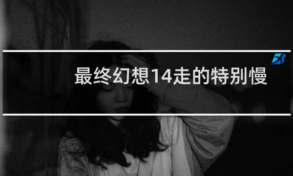 最终幻想14走的特别慢