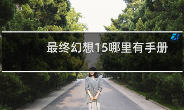 最终幻想15哪里有手册