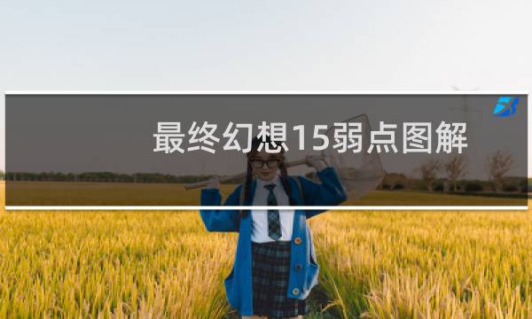 最终幻想15弱点图解