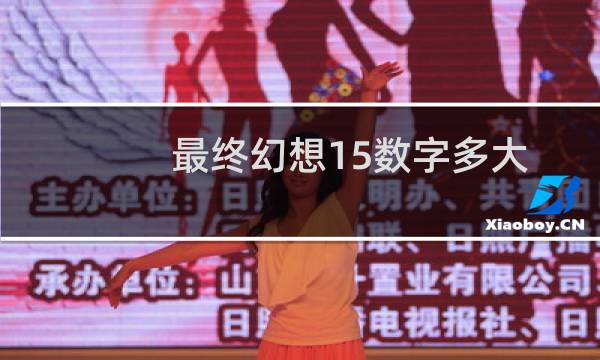 最终幻想15数字多大