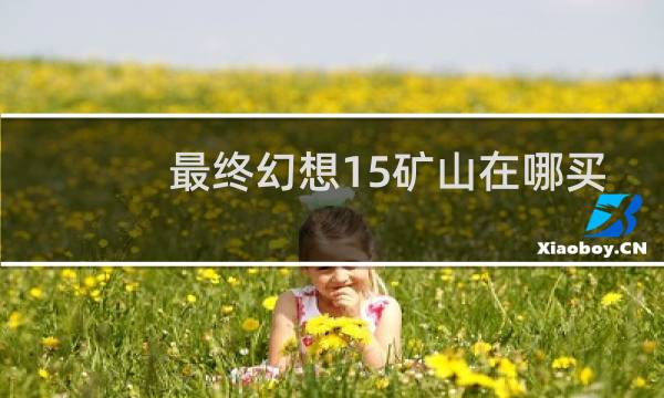 最终幻想15矿山在哪买