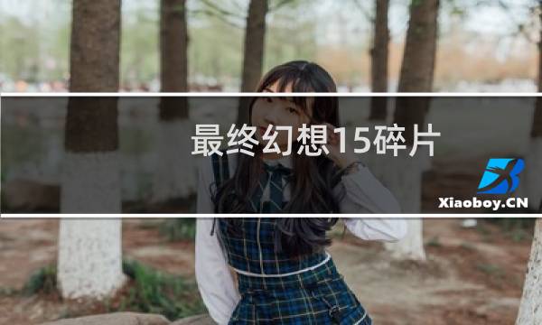 最终幻想15碎片