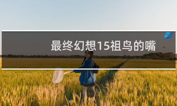 最终幻想15祖鸟的嘴