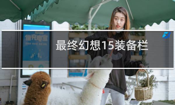 最终幻想15装备栏