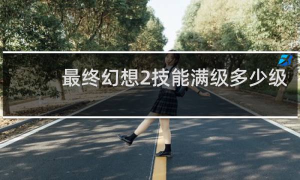 最终幻想2技能满级多少级