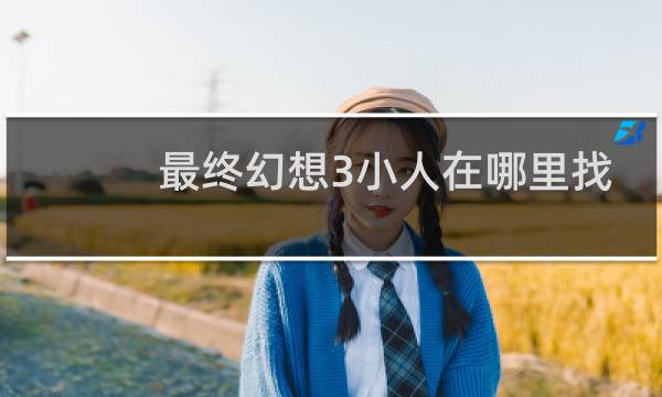 最终幻想3小人在哪里找