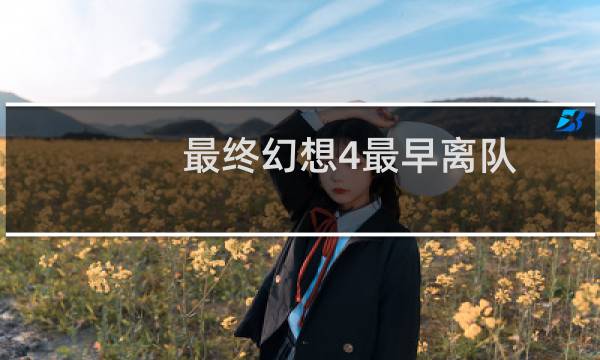 最终幻想4最早离队