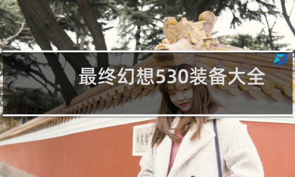 最终幻想530装备大全