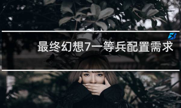 最终幻想7一等兵配置需求