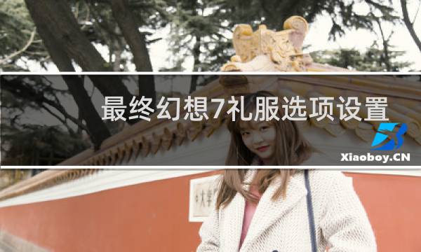 最终幻想7礼服选项设置