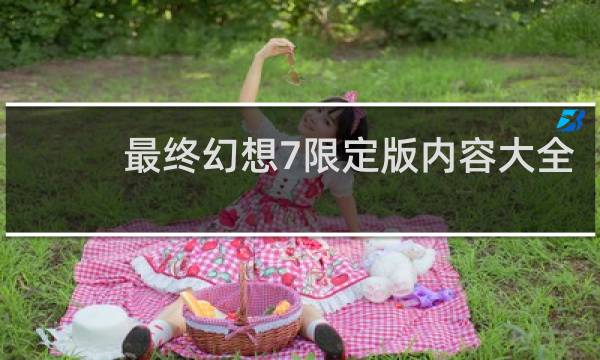 最终幻想7限定版内容大全