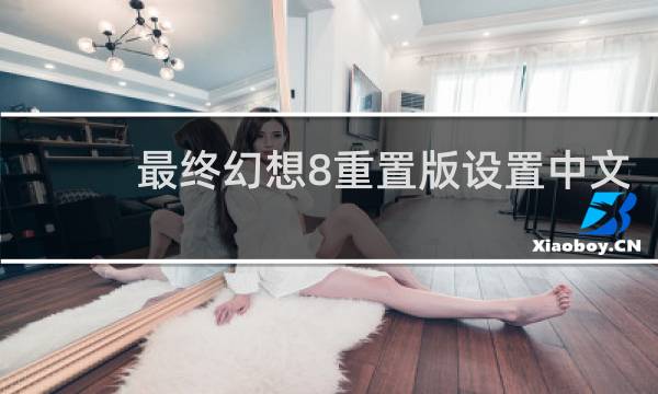 最终幻想8重置版设置中文